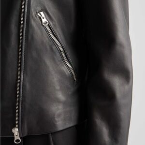 Quince Leather Biker Jacket